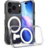 Hülle iPhone 17 Pro - MagSafe kompatibel Gummi transparent TPU Silikon