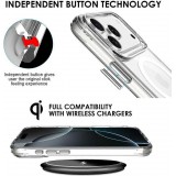 Hülle iPhone 17 Pro - MagSafe kompatibel Gummi transparent TPU Silikon