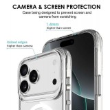 Hülle iPhone 17 Pro - MagSafe kompatibel Gummi transparent TPU Silikon