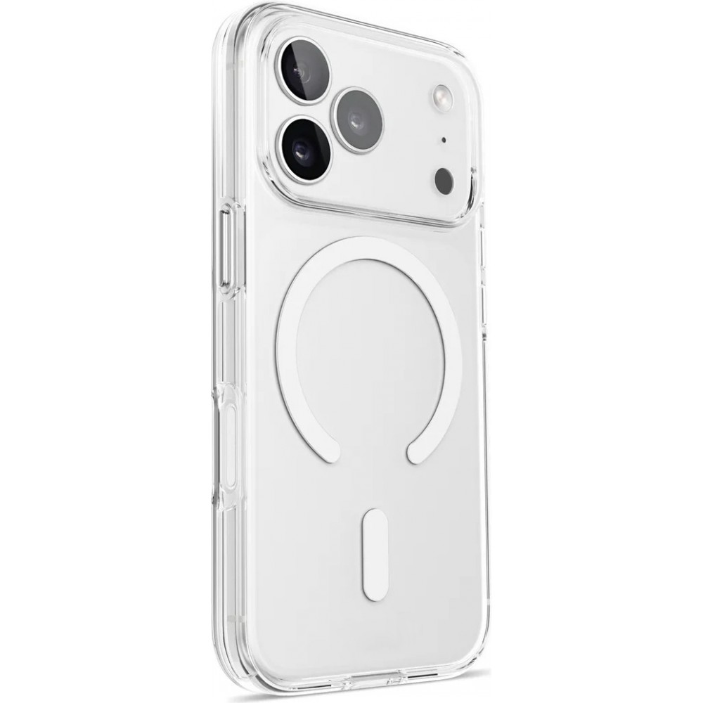 Hülle iPhone 17 Pro - MagSafe kompatibel Gummi transparent TPU Silikon