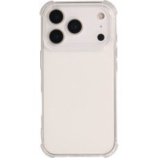 iPhone 17 Pro Case Hülle - Gummi Transparent Gel Bumper mit extra Schutz für Ecken Antischock
