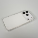 iPhone 17 Pro Case Hülle - Gummi Transparent Gel Bumper mit extra Schutz für Ecken Antischock