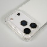 iPhone 17 Pro Case Hülle - Gummi Transparent Gel Bumper mit extra Schutz für Ecken Antischock