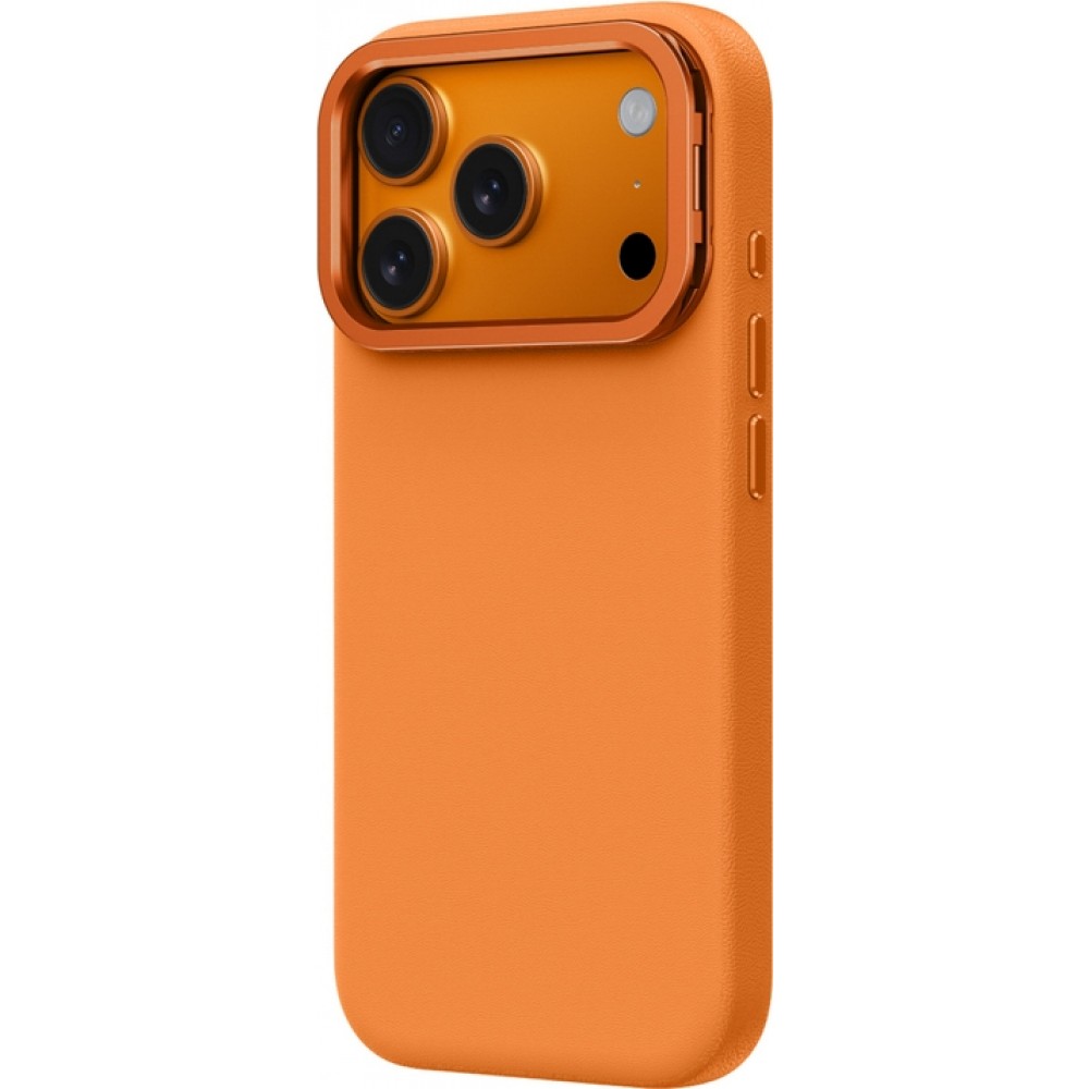 iPhone 17 Pro Max Case H&uuml;lle - AmazingThing Glamour AllSkin MagSafe mit Kamerahalterung - Orange