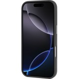 Coque iPhone 17 Pro Max - Audi TT MagSafe en cuir synthétique avec le logo en relief - Noir