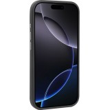 Coque iPhone 17 Pro Max - Audi TT MagSafe en cuir synthétique avec le logo en relief - Noir