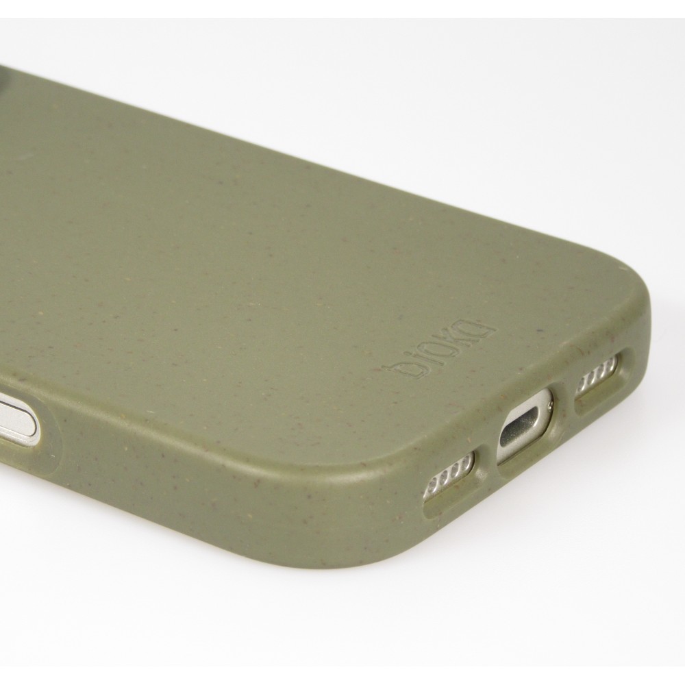 Hülle iPhone 17 Pro Max - Bioka Biologisch Abbaubar Eco-Friendly Kompostierbar - Dunkelgrün