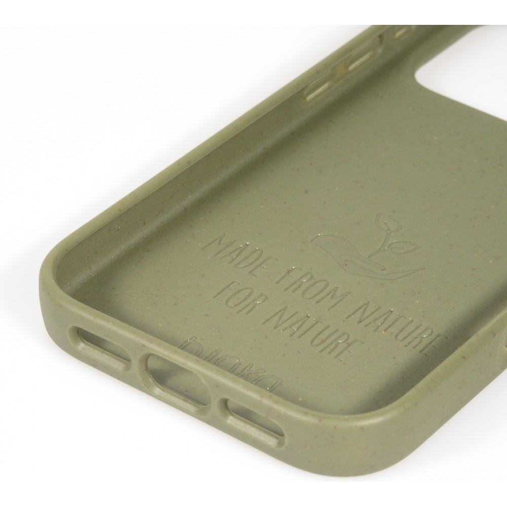 Hülle iPhone 17 Pro Max - Bioka Biologisch Abbaubar Eco-Friendly Kompostierbar - Dunkelgrün