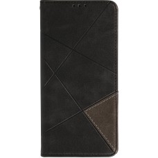 Hülle iPhone 17 Pro Max - Flip Geometrisch - Schwarz
