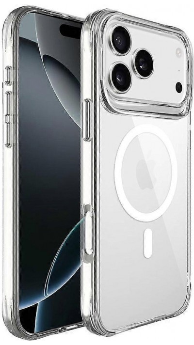 Hülle iPhone 17 Pro Max - MagSafe kompatibel Gummi transparent TPU Silikon