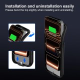 Hülle iPhone 17 Pro Max - Power Case external battery