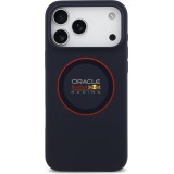 iPhone 17 Pro Max Case Hülle - Red Bull Racing MagSafe Silikonhülle mit rotem Ring - Blau