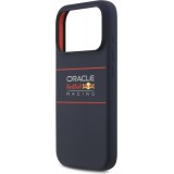 iPhone 17 Pro Max Case Hülle - Red Bull Silikon Horizontal Zentrales Logo MagSafe - Blau