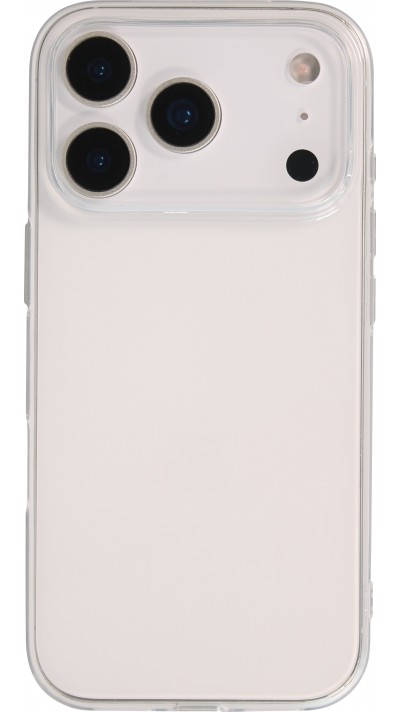 iPhone 17 Pro Max Case Hülle - Ultra-thin Gummi Transparent 0.8 mm Gel-Silikon Superdünn und flexibel