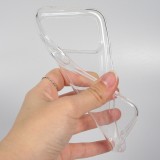 iPhone 17 Pro Max Case Hülle - Ultra-thin Gummi Transparent 0.8 mm Gel-Silikon Superdünn und flexibel