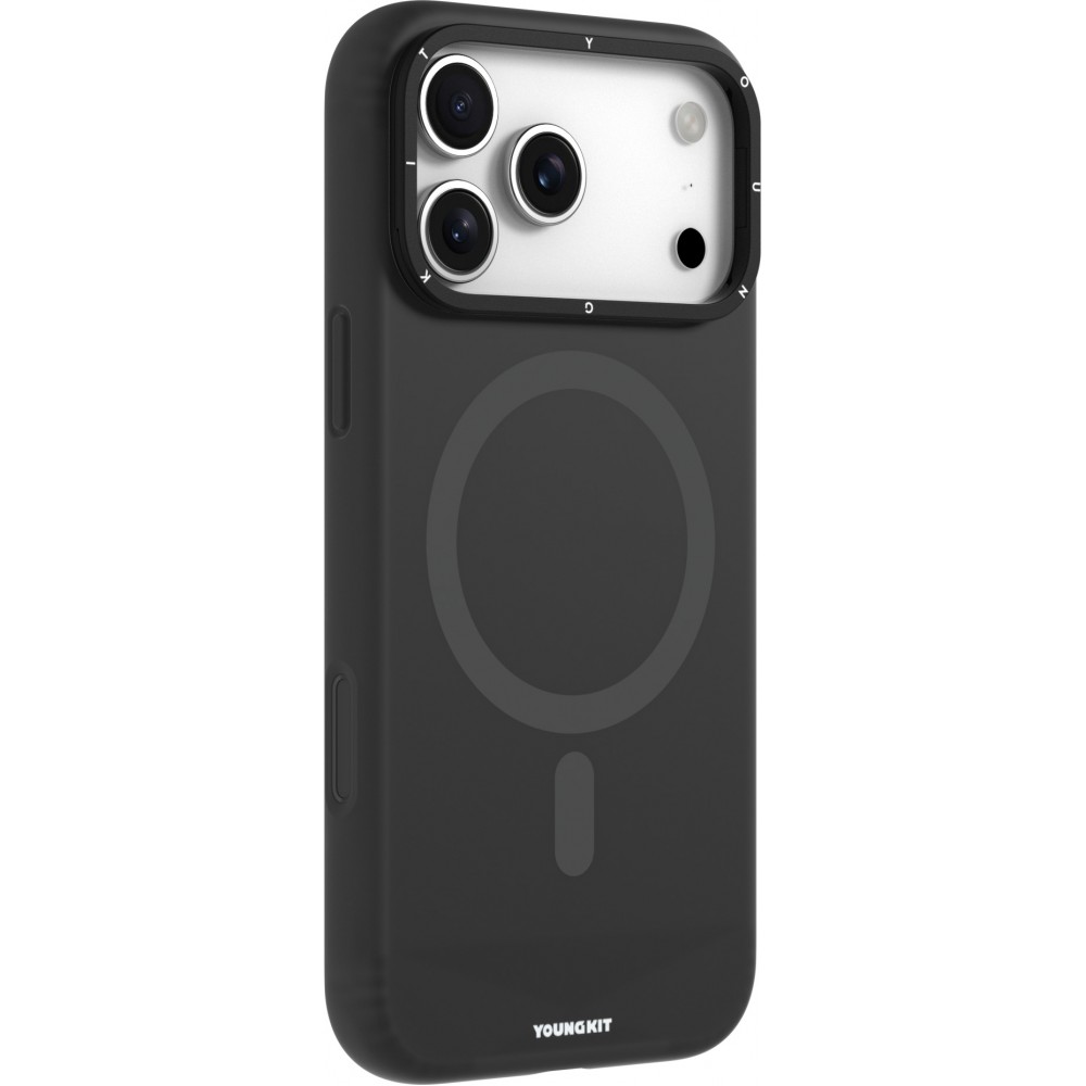 Coque iPhone 17 Pro Max - Youngkit Gel Cream Series MagSafe - Noir