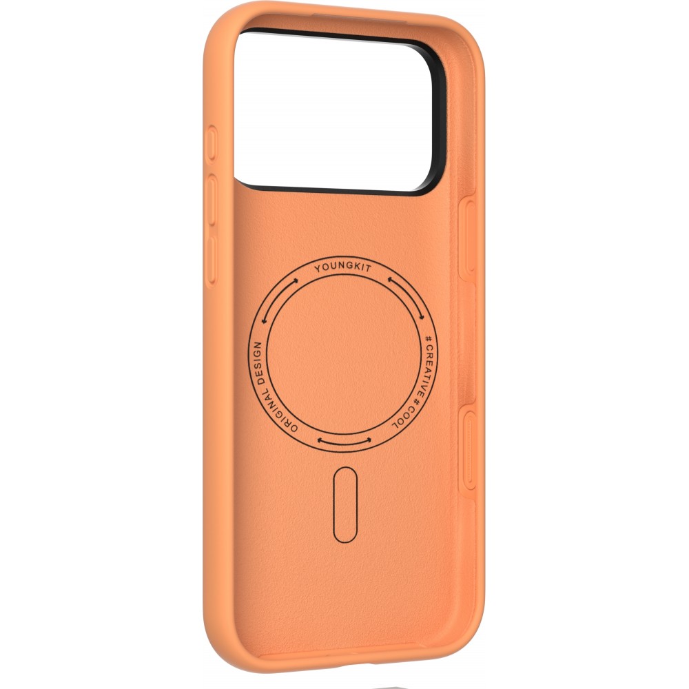 Coque iPhone 17 Pro Max - Youngkit Gel Cream Series MagSafe - Noir