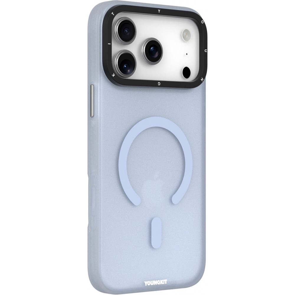 iPhone 17 Pro Max Case Hülle - Youngkit Hidden Sand MagSafe - Blau