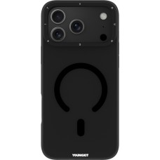 iPhone 17 Pro Max Case Hülle - Youngkit Hidden Sand MagSafe - Schwarz