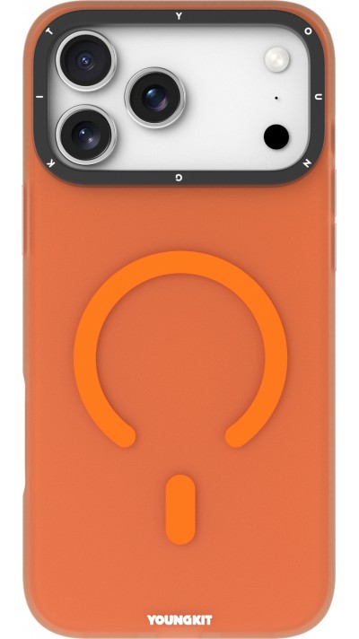 iPhone 17 Pro Case Hülle - Youngkit Hidden Sand MagSafe - Orange