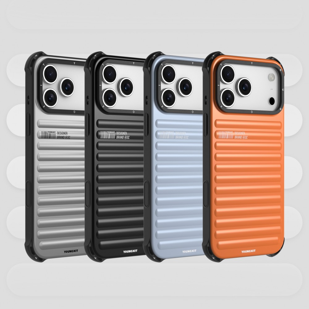 iPhone 17 Pro Max Case Hülle - Youngkit True Color series MagSafe - Blau