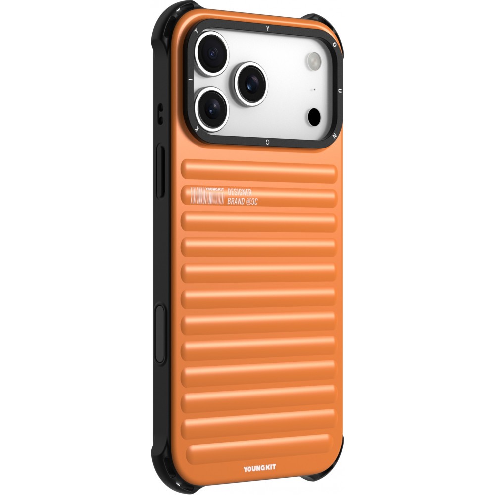 iPhone 17 Pro Max Case Hülle - Youngkit True Color series MagSafe - Orange