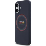 iPhone 17 Case Hülle - Red Bull Racing MagSafe Silikonhülle mit rotem Ring - Blau