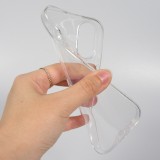 iPhone 17 Case Hülle - Ultra-thin Gummi Transparent 0.8 mm Gel-Silikon Superdünn und flexibel