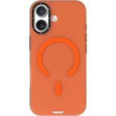 iPhone 17 Case H&uuml;lle - Youngkit Hidden Sand MagSafe - Orange