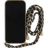 iPhone Air Case Hülle - Bio Eco-Friendly Vegan mit Handykette Necklace - Dunkelgrün