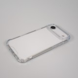iPhone Air Case Hülle - Bumper Glass TPU Anti-Schock mit Acryl - Transparent