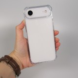 iPhone Air Case Hülle - Bumper Glass TPU Anti-Schock mit Acryl - Transparent