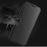 iPhone Air Case H&uuml;lle - Dux Ducis Skin Pro - Flexibles PU und TPU Kunstleder mit Kartenfach und Klappe - Schwarz