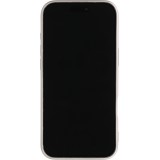 iPhone Air Case Hülle - Gummi weich mit Kameraschutzglas MagSafe - Silber