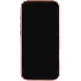 iPhone Air Case Hülle - Gummi weich mit Kameraschutzglas MagSafe - Rosa