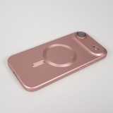 iPhone Air Case Hülle - Gummi weich mit Kameraschutzglas MagSafe - Rosa