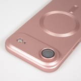 iPhone Air Case Hülle - Gummi weich mit Kameraschutzglas MagSafe - Rosa