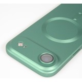 iPhone Air Case Hülle - Gummi weich mit Kameraschutzglas MagSafe - Grün