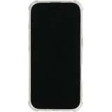 iPhone Air Case Hülle - Gummi Transparent Gel Bumper mit extra Schutz für Ecken Antischock
