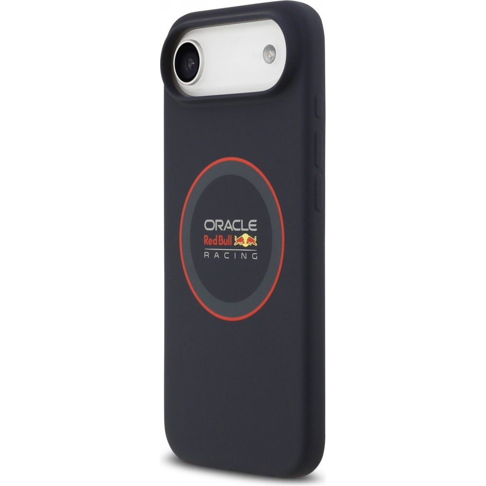 iPhone Air Case Hülle - Red Bull Racing MagSafe Silikonhülle mit rotem Ring - Blau