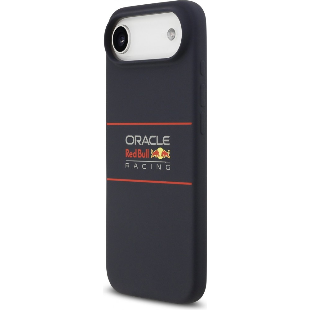 iPhone Air Case Hülle - Red Bull Silikon Horizontal Zentrales Logo MagSafe - Blau