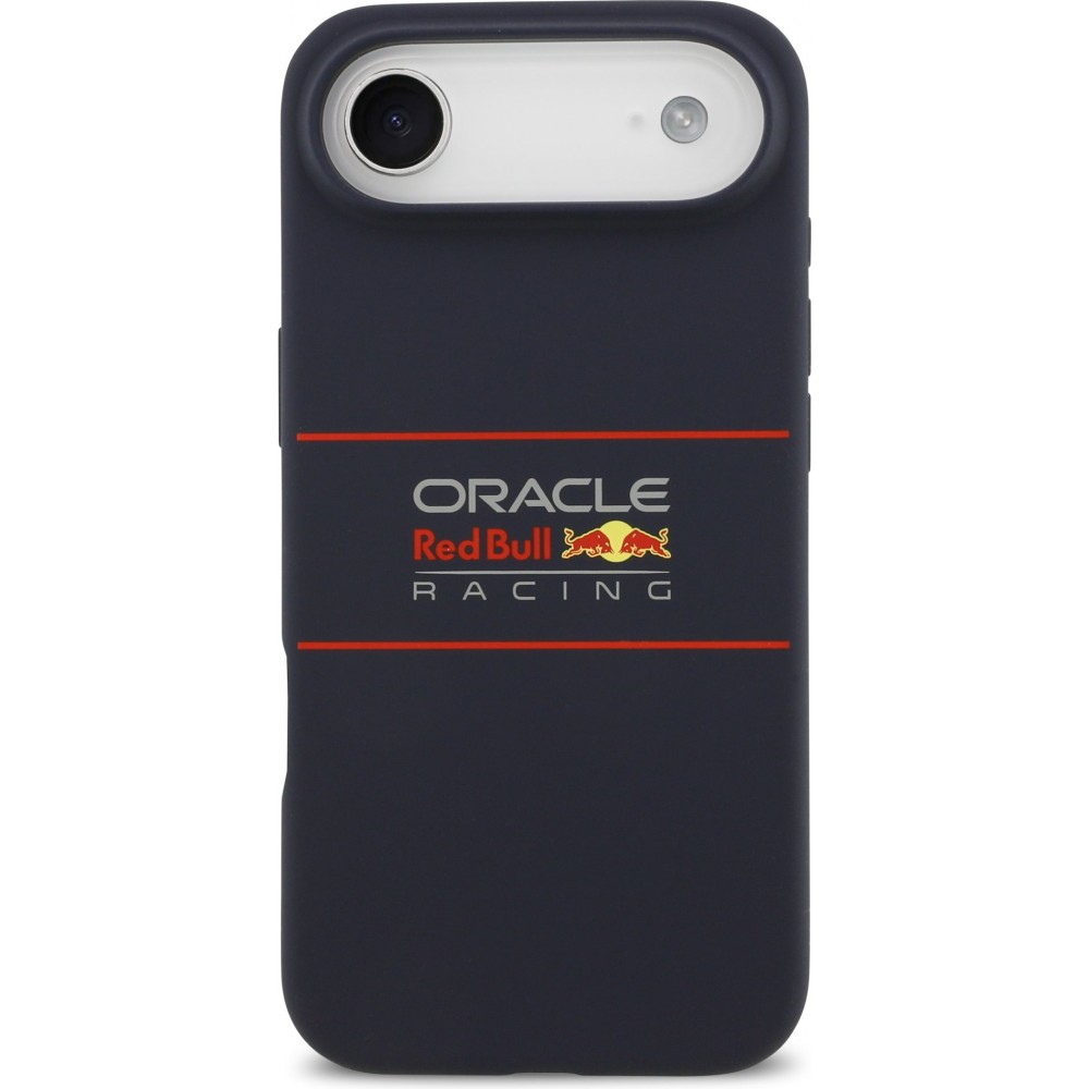 iPhone Air Case Hülle - Red Bull Silikon Horizontal Zentrales Logo MagSafe - Blau