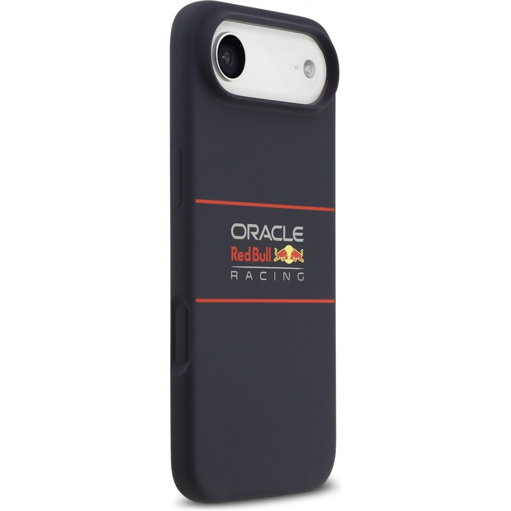 iPhone Air Case Hülle - Red Bull Silikon Horizontal Zentrales Logo MagSafe - Blau