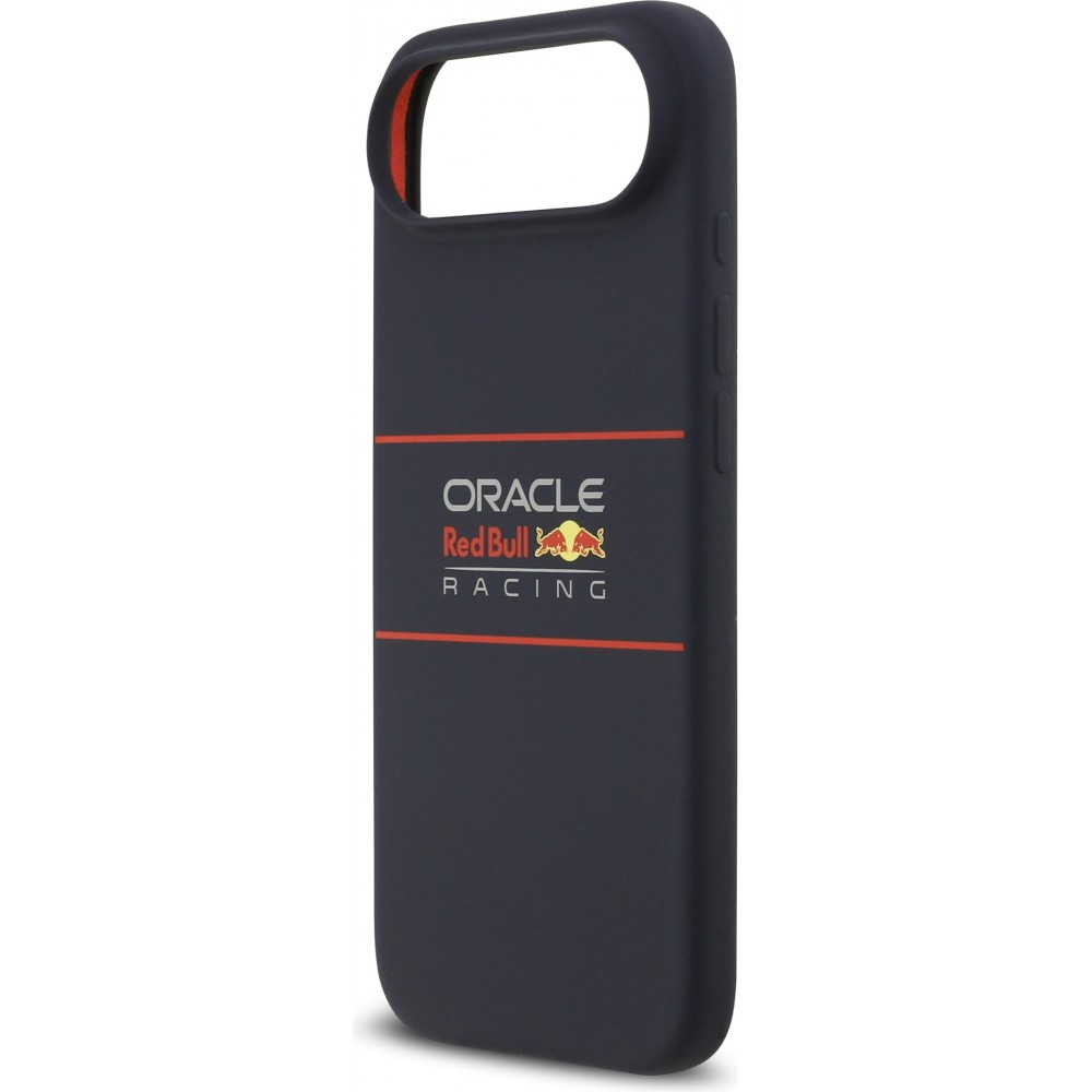 iPhone Air Case Hülle - Red Bull Silikon Horizontal Zentrales Logo MagSafe - Blau