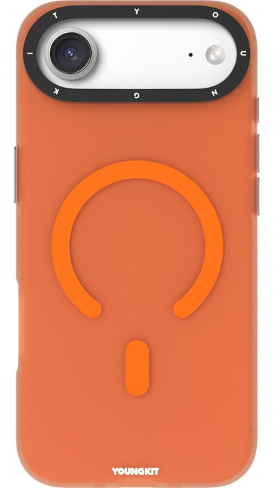iPhone Air Case Hülle - Youngkit Hidden Sand MagSafe - Orange