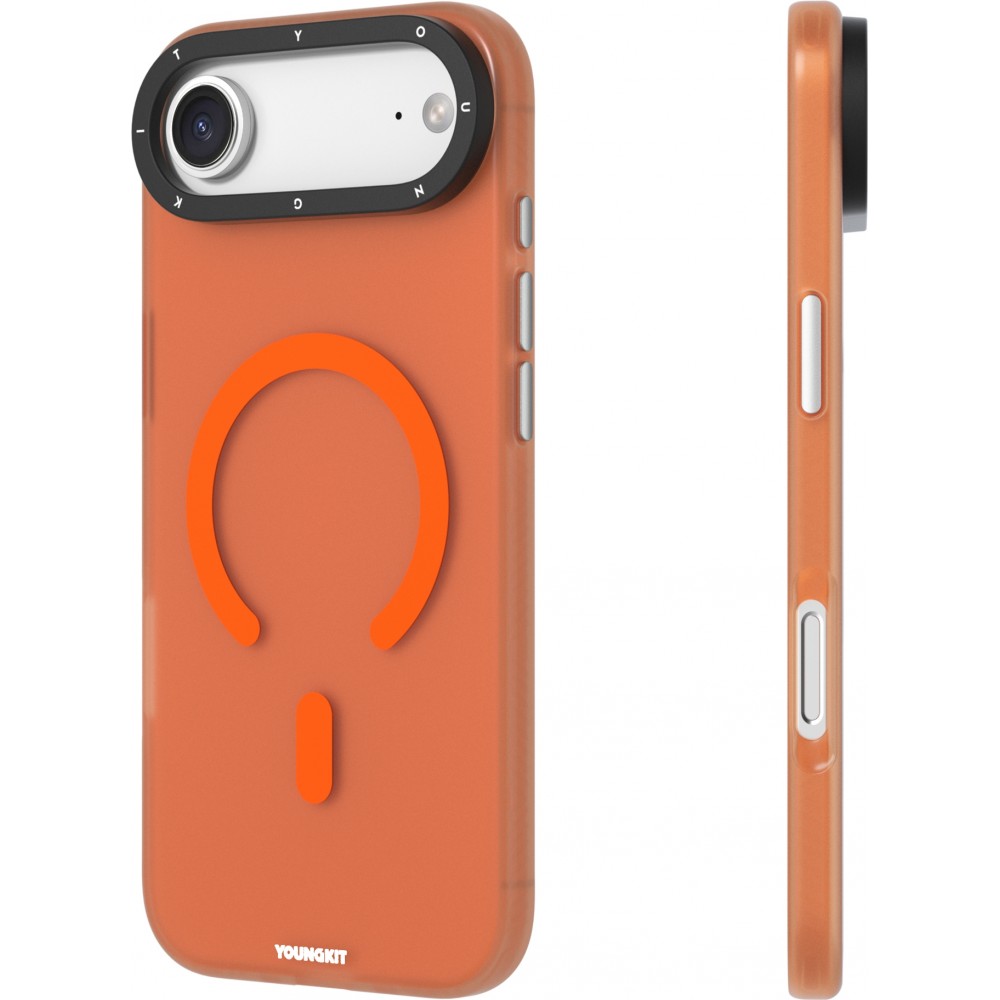 iPhone Air Case Hülle - Youngkit Hidden Sand MagSafe - Orange