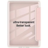 Kindle Paperwhite 2024 (12e génération) Case Hülle - Ultra-transparente Acryl- und TPU-Hülle mit Stosschutz und Standby / Weckfunktion - Dunkelblau