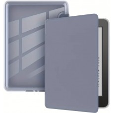 Kindle Paperwhite 2024 (12e génération) Case Hülle - Ultra-transparente Acryl- und TPU-Hülle mit Stosschutz und Standby / Weckfunktion - Dunkelblau