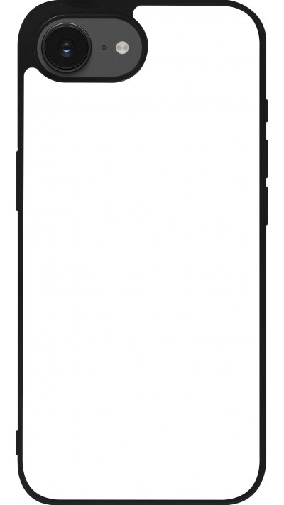 Personalisierte Hülle mit schwarzen Silikonrändern - iPhone 16e