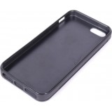 Personalisierte Hülle mit schwarzen Silikonrändern - iPhone 5